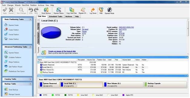the best hard drive partition software
