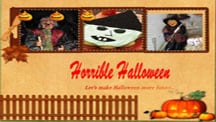 Scary Halloween Scrapbook