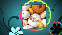 Thanksgiving Greeting Slideshow