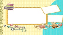 Little Bear birthday scrapbook Little Bear birthday scrapbook