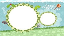 Wonderful Christmas Collage Template