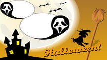Halloween Ghost Collage Template Halloween Ghost Collage Template