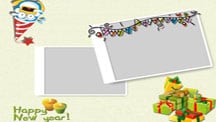 Cute New Year Collage Template