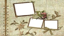 Year at a Glance Scrapbook Template