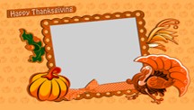 Thanksgiving Turkey Collage Template