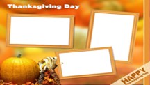 Happy Thanksgiving Collage Template