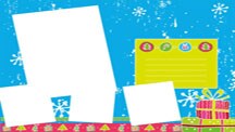 Cute Winter Collage Template