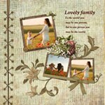 Family Scrapbook Templates