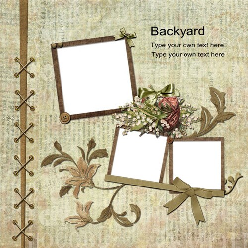 family scrapbook templates