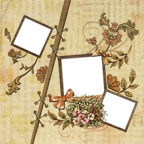 family scrapbook templates