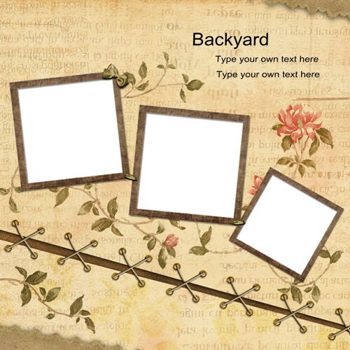 family scrapbook templates