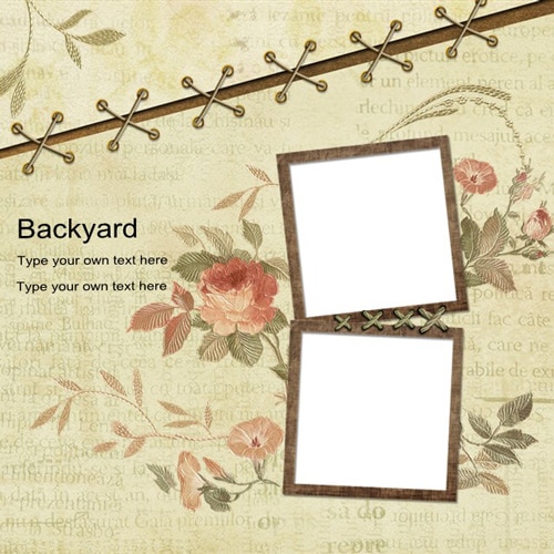 family scrapbook templates