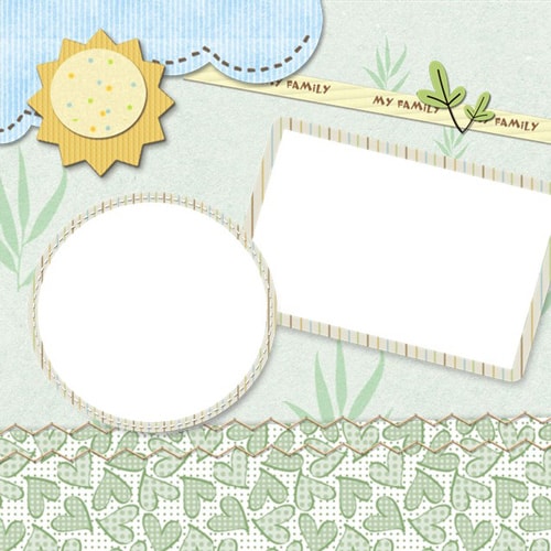 family scrapbook templates