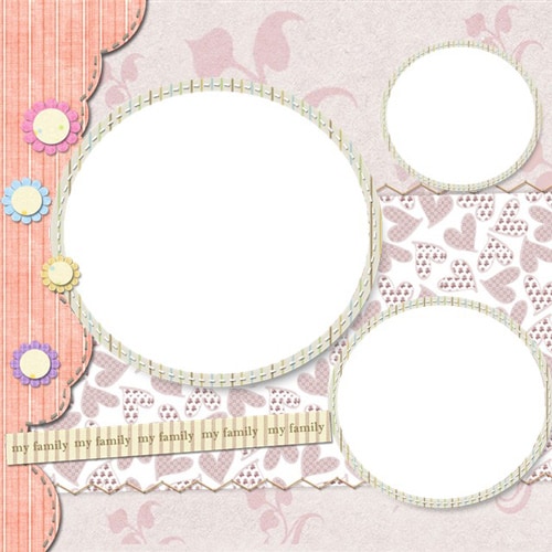 family scrapbook templates