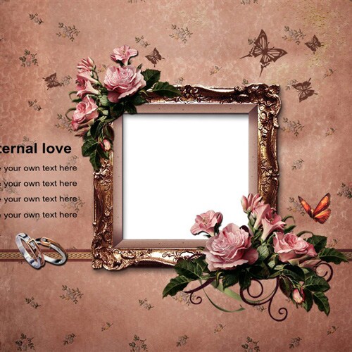 love scrapbook templates