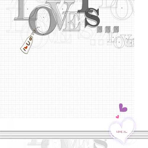 love scrapbook templates