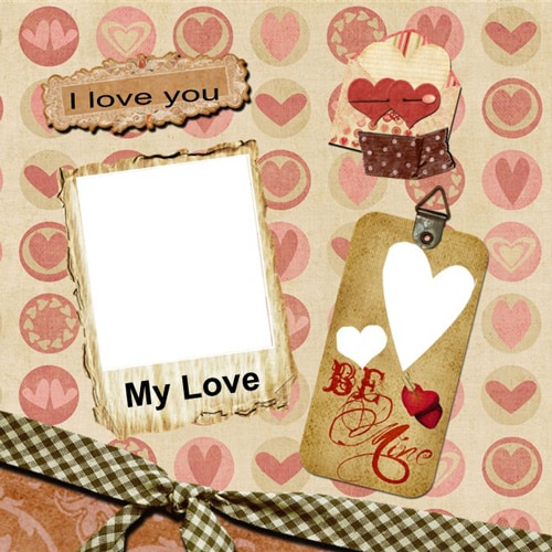 love scrapbook templates