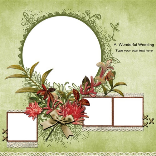 wedding scrapbook templates