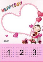 Photo Calendar Scrapbook Templates