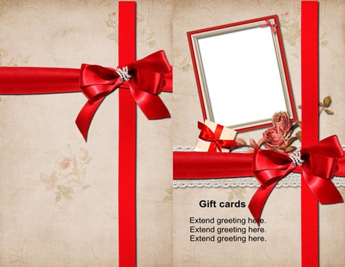 greeting card scrapbook templates