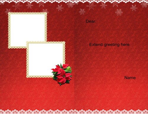 greeting card scrapbook templates
