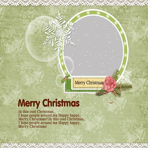 Christmas scrapbook templates