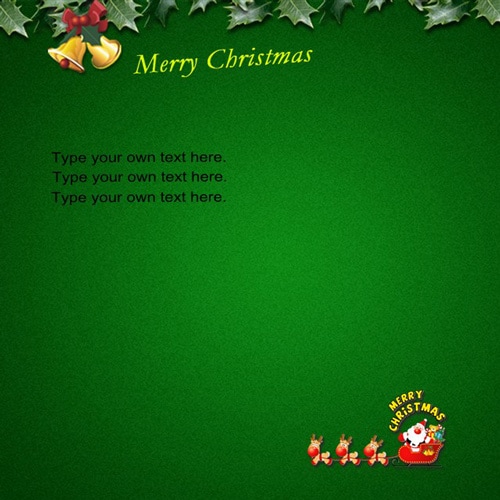 Christmas scrapbook templates