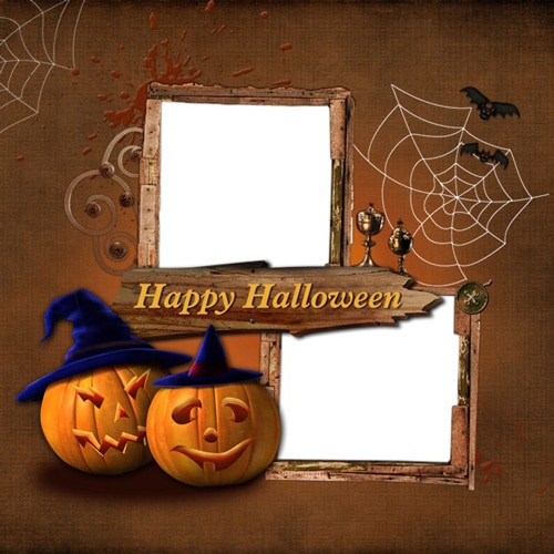 halloween scrapbook templates