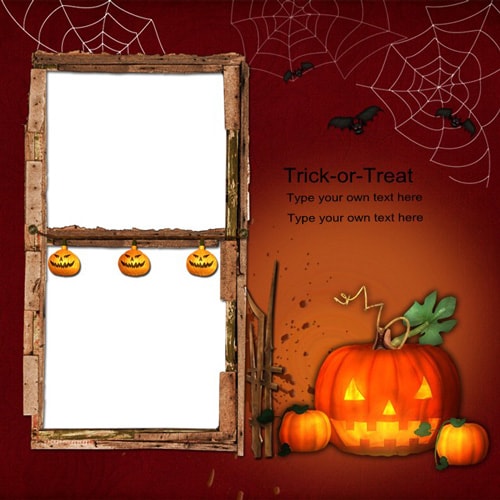 halloween scrapbook templates
