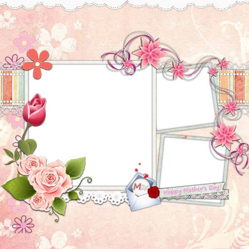 Mother's Day scrapbook templates