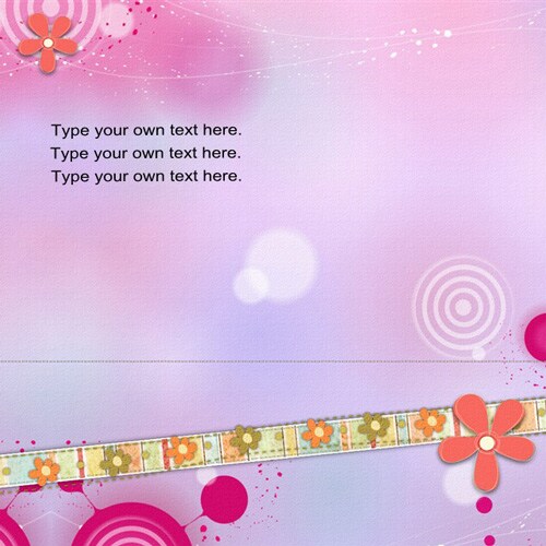 Mother's Day scrapbook templates