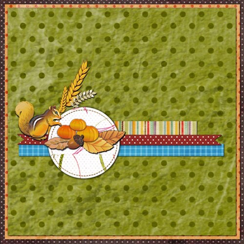Thanksgiving scrapbook templates