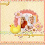 Baby Scrapbook Templates
