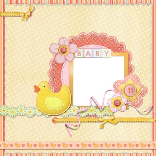 baby and kids scrapbook templates