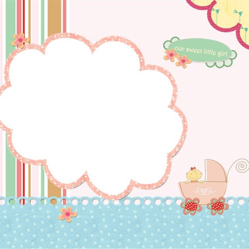 baby and kids scrapbook templates