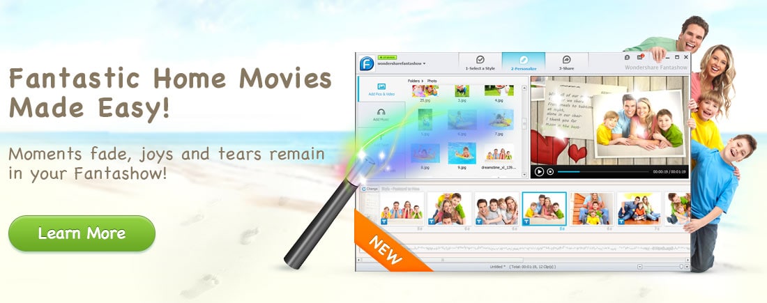 Create fantastic movie with Fantashow
