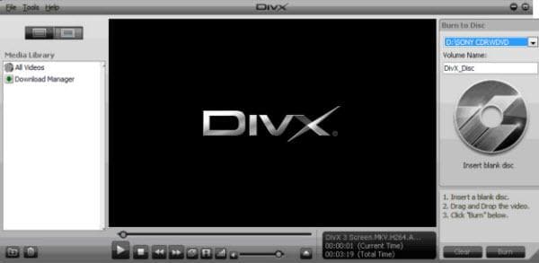 divx video player