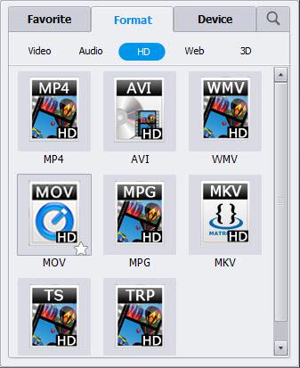 MKV to TS converter, TS output