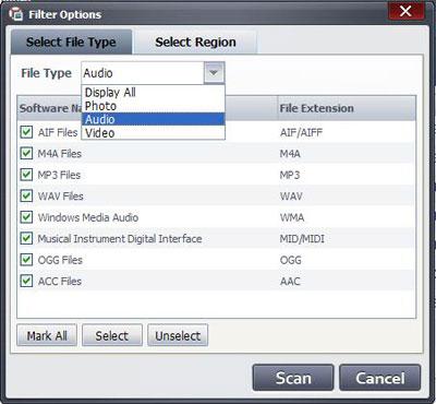 audio recovery software