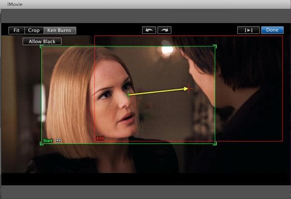 ken burns imovie iphone