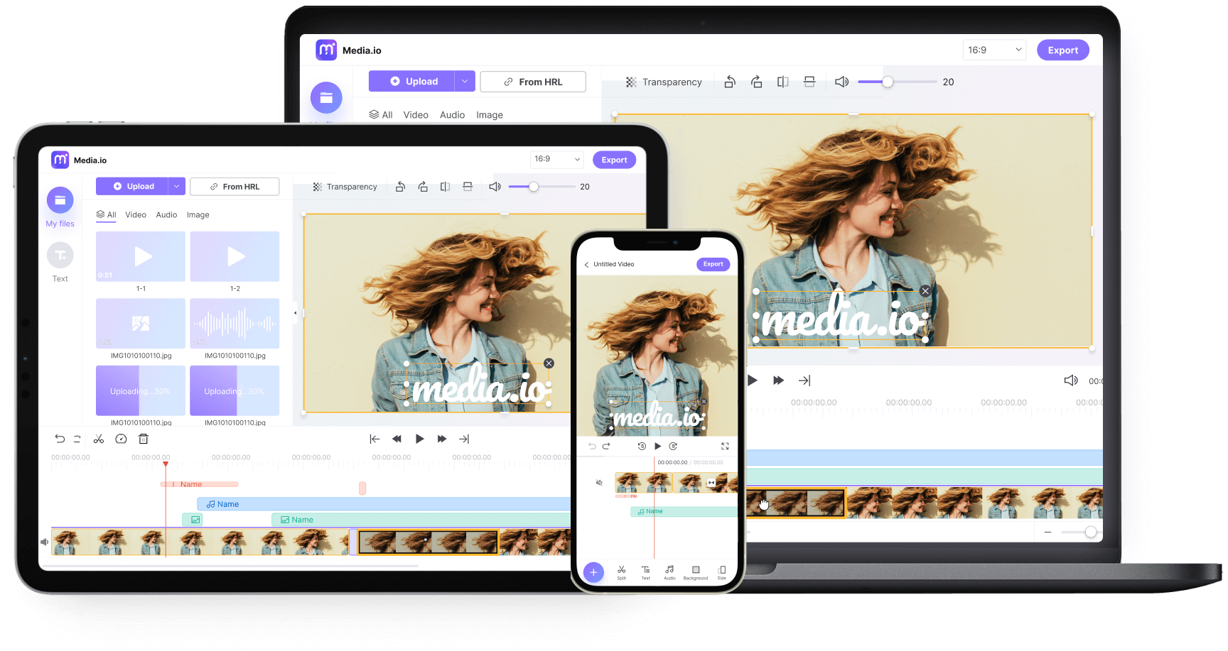 mediaio video editor