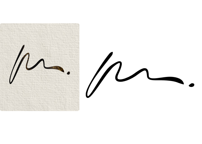 make signature of white BG