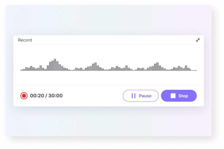 Online Voice Recorder: Record your Voice from the Microphone