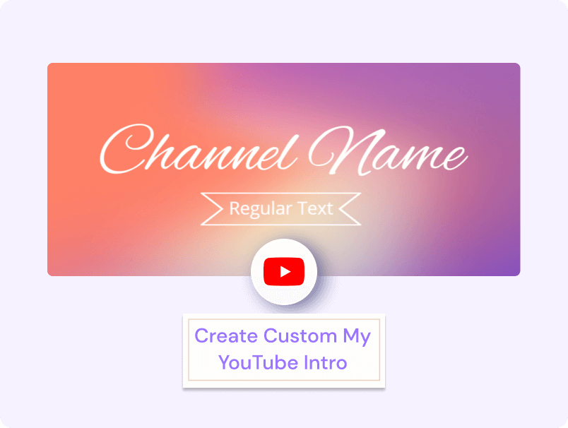 YouTube Intro Maker - Online, Free - Media.io