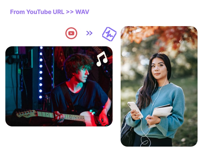 youtube to wav banner