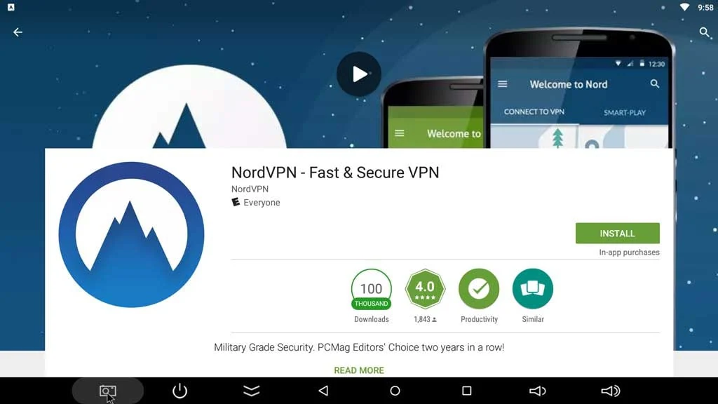 nordvpn google play store