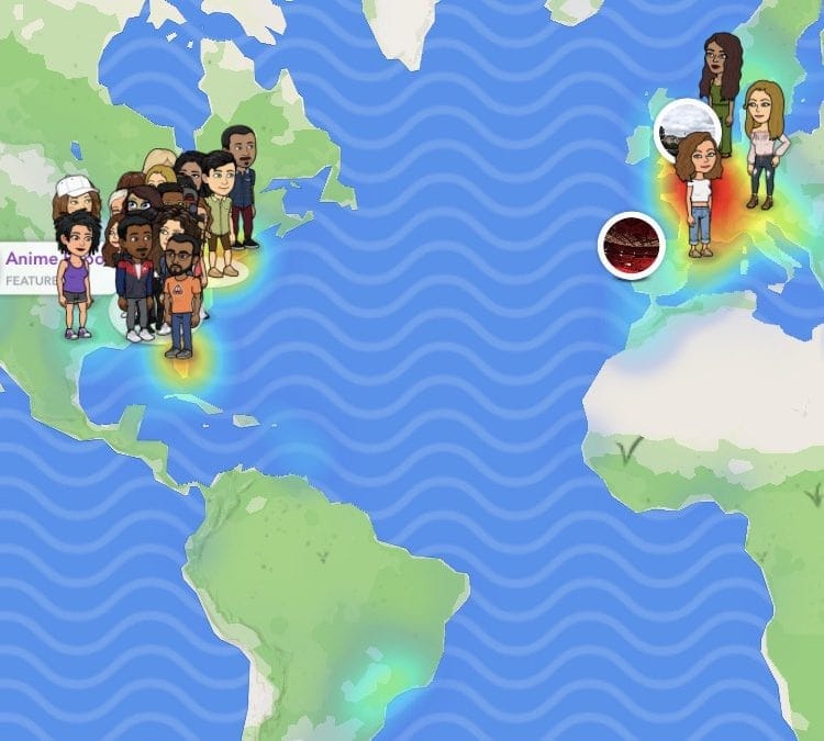 snap map feature