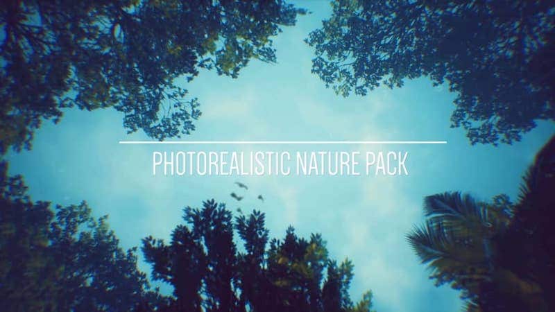 Photorealistic nature park tool