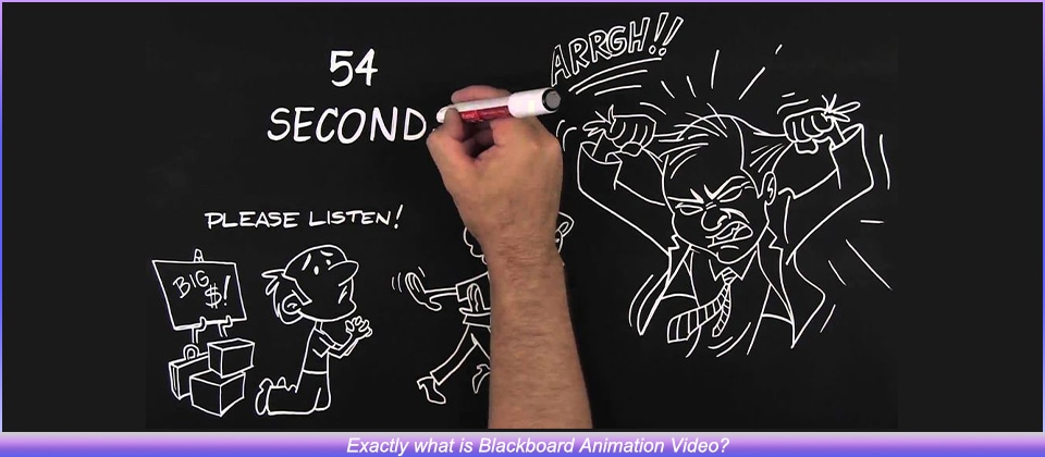 blackboard animation video
