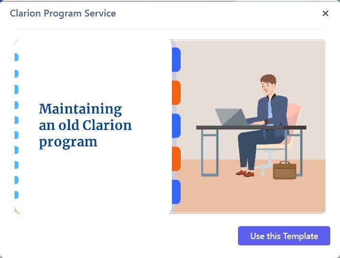 Clarion Program Service Template